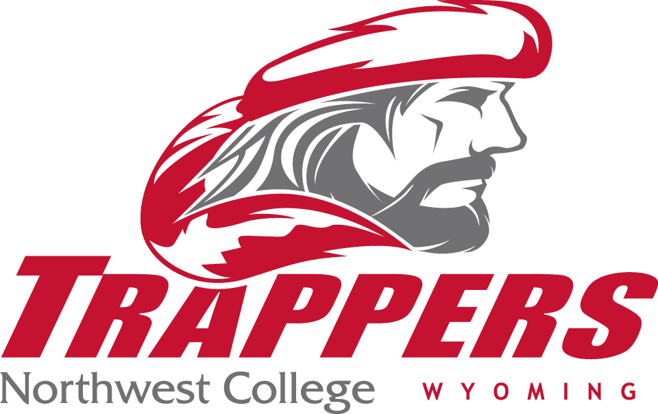 Trapper Face Logo, vertical