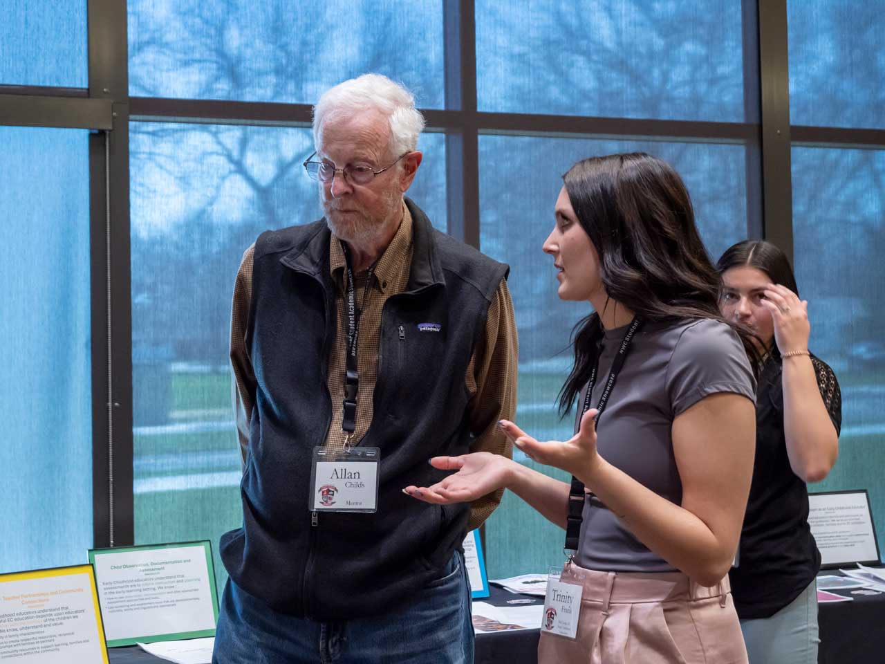 NWC students at NWC Student Academic Showcase